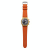 WS-18 1.43 inch IP67 Sport Smart Watch, Support Bluetooth Call / Sleep / Blood Oxygen / Heart Rate / Blood Pressure Health Monitor(Gold+Orange)