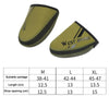 WEST BIKING Bicycle Riding Half Palm Windproof And Warm Lock Shoe Cover, Size: M(Army Green)