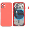 iPhone 12 Mini Red Back Cover Assembly with Keys & Wireless Charging