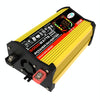 Legend III Generation DC12V to AC110V 6000W Modified Square Wave Car Power Inverter with LED Display(Yellow)