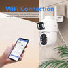 ESCAM QF500 5MP Dual Lens WiFi Security Camera 10X Zoom