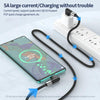 A9 30W USB-C/Type-C to 8 Pin Double Elbow Data Cable, Length:0.5m