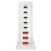 440W GaN USB Power Adapter Travel Charger with 3 x USB, 5 x PD Port, Plug:EU Plug(White)