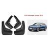 For Volkswagen Touareg 2019 4pcs/Set Car Auto Soft Plastic Splash Flaps Fender Guard
