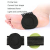 Thin Foot Pad Flat Foot Bow Insole(Green Black)