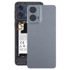 Motorola Moto G24 Back Cover Replacement (Black)