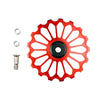 BIKERSAY Bicycle Rear Derailleur Bearing Guide Wheel Accessories, Color: SDL-17 Red