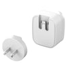 LDNIO A201 2.4A Dual USB Charging Head Travel Direct Charge Mobile Phone Adapter Charger With 8 Pin Data Cable (US Plug)