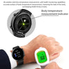 HT12 1.32 inch Silicone Band IP67 Waterproof Smart Watch, Support Bluetooth Calling / Sleep Monitoring(Pink)