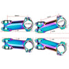 ZTTO Mountain Bike Colorful Aluminum Positive & Negative Riser(17 Degrees 80mm)