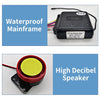 Two-Way Dual Remote Control Vibration Motorcycle Anti-Theft Device(YL-B011)