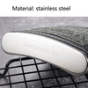 Portable Stainless Steel Hip Flask Set With Wine Glass Funnel, Style: 7OZ Black Leather Old Man Gray