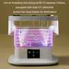 Small Portable Folding Multifunctional Underwear Washing Machine, Color: 60W Purple(UK Plug)
