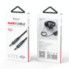 Yesido YAU43 3.5mm to 3.5mm AUX Audio Adapter Cable, Length: 1m(Black)