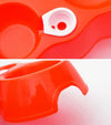Automatic Pet Feeder Waterer Bowl Red - Small/Medium Dog Cat