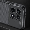 For Redmi K70 Ultra Carbon Fiber Texture Shockproof TPU Phone Case(Black)