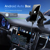 Fast Charging Retractable Recharging Cell Phone Holder With Wireless CarPlay Android Auto Function(Standard)