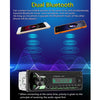 SWM503 Car Radio Receiver MP3 Player with Remote Control, Support FM & Bluetooth & USB & AUX & TF Card