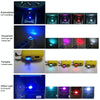 Universal PC Car USB LED Atmosphere Lights Emergency Lighting Decorative Lamp(Pink Light)