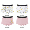 170 Yards 2pcs Boys Cartoon Cotton Boxer Antibacterial Boxer(ND407)