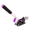 Car Modification Racing Hydraulic Drift Handbrake Short Straight Handle(Purple)