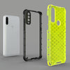 For Alcatel 1S (2020) Shockproof Honeycomb PC + TPU Case(Green)