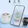 H32 15W 3 in 1 Magnetic Multifunctional Wireless Charger (White)