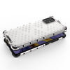 For Samsung Galaxy M51 (Side Fingerprint) Shockproof Honeycomb PC + TPU Case(Blue)