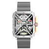 D09 1.9 inch TFT Square Screen Smart Watch Supports Blood Pressure Monitoring(Silver)