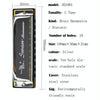 Swan 10 Holes Full-scale Bruce Harmonica Beginner Children Adult Students Playing Musical Instruments