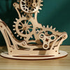 3D Wooden Mechanical Butterfly Hand-Assembled Puzzle Model