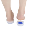 Silicone Heel Insole Is Comfortable Soft And Shock-Absorbing To Protect The Heel Insole, Size: XL(Blue White)