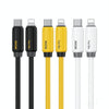 WK WDC-29 Elastic Genuine Silicone 1m PD30W Type-C to 8 Pin Fast Charging Data Cable(White)