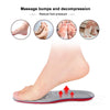 081 Soft Breathable Shockproof Massage Sports Full Insole Shoe-pad, Size:S (230-250mm)(Blue)