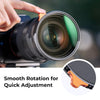 K&F CONCEPT KF01.1816 Nano Series Multifunctional 82mm HD Waterproof Scratch-Resistant Black Soft Mist 1/4&ND2~ND32 Lens Filter