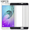 10x Samsung Galaxy A7 (2016) A710 Black Front Outer Glass Lens
