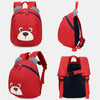 Children Anti-lost Backpack Toddler Cartoon School Bag(Sky blue)