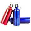 Aluminum Outdoor Sports Water Bottle Portable Mountaineering Bottle Riding Water Bottle, Capacity:600ml(Red)