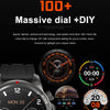 DK68 1.53 inch IP67 BT 5.0 Fitness Sport Smart Watch, Support LED Flashlight / Bluetooth Call / Sleep / Blood Oxygen / Heart Rate / Blood Pressure Health Monitor(Brown)