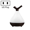 YCTA-008 Household Mute Small Wood Grain Colorful Light Aroma Diffuser Night Tree Air Humidifier, Product specifications: US Plug(Deep Wood Grain)