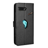 For Asus ROG Phone II ZS660KL Diamond Texture Leather Phone Case(Black)
