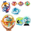 101202 110 Levels Intelligence Breakthrough Maze Ball Magic Ball Portable Children Toy