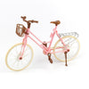 3 PCS Dollhouse Beautiful and Stylish Detachable Children Toy Bicycles(Pink)