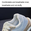 LY-982 Breathable and Comfortable Running Shoes PU Stitching Mesh Casual Shoes, Size: 39(Black)