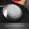 304 Stainless Steel Wooden Handle Kitchenware Kitchen Equipment, Style: Slotted Spoon