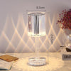 USB Charging Touch Diamond Crystal Table Lamp, Specification: USB Charging(RGB with Remote Control 16 Color)(Smoky Gray)