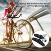2 Pairs Silent V-brake Bicycle Brake Shoes, Color: Blue