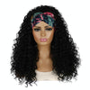 Hairband Wig Headgear Volume Chemical Fiber Wig Headgear, Color Classification: 1B#XC