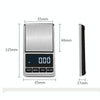 Kitchen Stainless Steel Mini Portable Scale High Precision Jewelry Scale Electronic Scale, Specification: 500g/0.01g