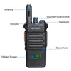 RETEVIS RT86 10W 430-440MHz 16CHS Two Way Radio Handheld Walkie Talkie with Wireless Copy Function(Black)